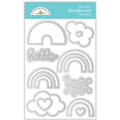 Doodlebugs Lots Of Love Doodle Cuts - Hello There